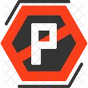 No Parking Forbidden Parking Restricted Area Icon