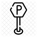 No Parking Area Symbol Icon
