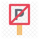 Noparking Notallowed Board Icon