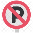 Location Direction No Parking Icon