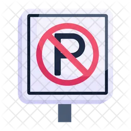 No Parking  Icon