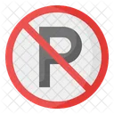No Parking Parking Not Allowed Icon