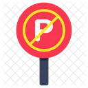 No parking board  Icon