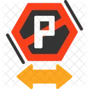 No Parking Zone Restricted Area No Stopping Zone Icon
