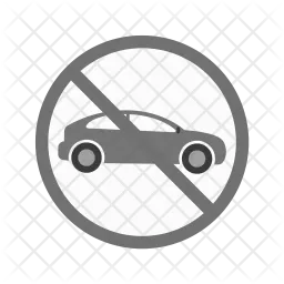 No parking zone  Icon