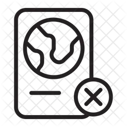 No Passport  Icon