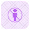 No People Man Not Allowed People Not Allowed Icon