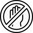 No Permitido Restringir Inhibir Icono