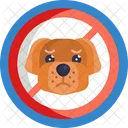 No Pet Allowed Forbidden Sign Icon
