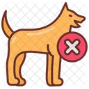 No Pets Pet Policy No Dog Icon