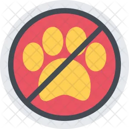 No pets allowed  Icon