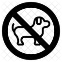 No Pets Allowed No Animals Forbidden Icon