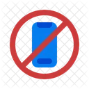 Smartphone Prohibition Simple Icon