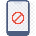 No Phone Smartphone Forbidden Icon
