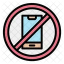 No Phone Phone Prohibition Icon
