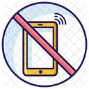No Phone Smartphone Ban Phone Prohibition Icon