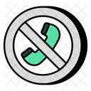 No Phone No Telecommunication No Call Icon