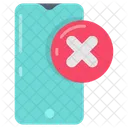 No Phone Phone Cross Icon