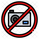 No Photo Not Allowed Signaling Icon