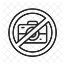 No Pictures Not Allowed No Camera Icon