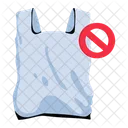 Plastic Ban No Plastic Plastic Bag Icon