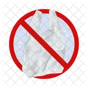 No Plastic Bag Bag Plastic Icon