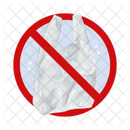 No plastic bag  Icon