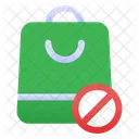 No Plastic Bag  Icon
