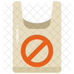 No plastic bag  Icon