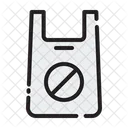 No Plastic Bag  Icon