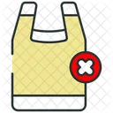 No Plastic Bag Bag Plastic Icon