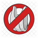 No Plastic Bag Bag Plastic Icon