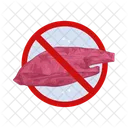 No Plastic Bag Bag Plastic Icon