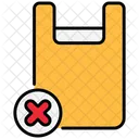 No Plastic Bags Icon