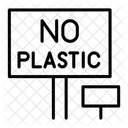 No Plastic Banner  Icon