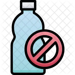 No plastic bottle  Icon