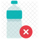 No Plastic Bottles No Plastic Icon