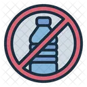 No Plastic Pollution Plastic Icon