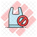 No Plastic Polythene Prohibited Icône