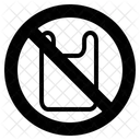 No Plastic Plastic No Plastic Bags Icon