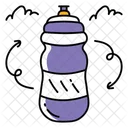 No Plastic Use Plastic Prohibited Container Prohibited Icon