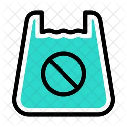 No Polythin Bag  Icon