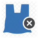 Plastic Bag Stop Icon