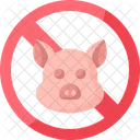 No pork  Icon