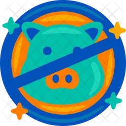 No pork  Icon