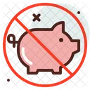 No Pork Fasting No Pig Icon