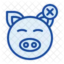 No Pork No Pig Fasting Icon