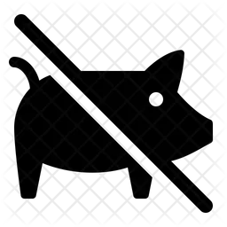No pork  Icon