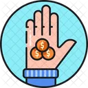 No Poverty Giving Money Pay Icon
