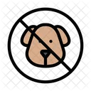 Restricted Notallowed Dog Icon